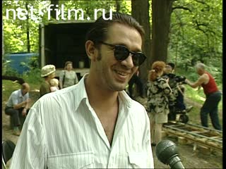 Footage Vladimir Mashkov, interview. (1997)