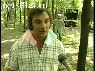 Footage Nikolai Fomenko, interview. (1997)