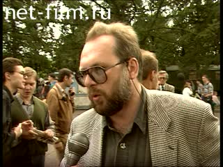 Footage Pavel Gusev, interview. (1995)