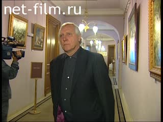 Footage Peter Greenaway in Moscow. (2005)