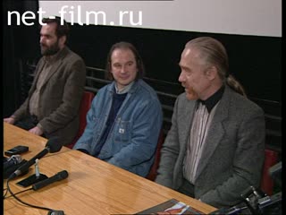 Сюжеты Владимир Маслов, Алексей Балабанов, Сергей Сельянов, пресс-конференция. (1998)