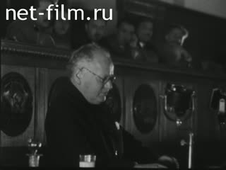 Footage Speech by M. Litvinov 17 Congress of the CPSU (b). (1934)