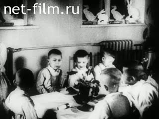 Footage Materials on the film "Stalin's Care". (1936)