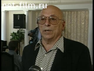 Footage Hughes Aleshkovsky (real name Joseph E. Aleshkovsky) - Russian novelist, poet and bard.. (1996)