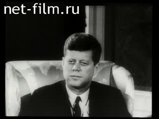Footage John F. Kennedy. (1961 - 1963)