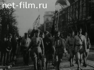 Footage The Civil War in Russia. (1918 - 1920)