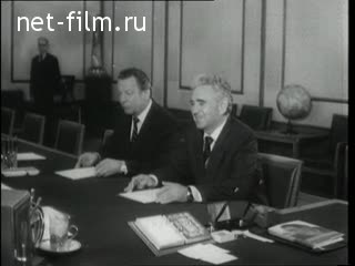 Newsreel Daily News / A Chronicle of the day 1982 № 25 An official visit. Towards the 60 th anniversary of the USSR. Food Program - work nationwide. At a