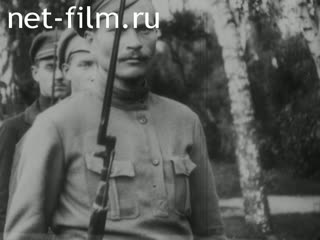 Footage Russian newsreel. (1917 - 1921)