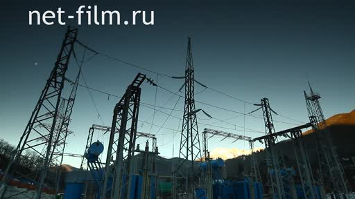 Footage Power supply of the city of Sochi.Part 2. (2013)