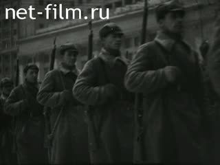 Footage Parade in Moscow on 7 November 1941. (1941)