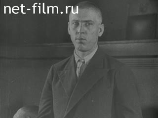 Footage The performance of the best workers at 1 all-Union conference of Stakhanovites. (1935)