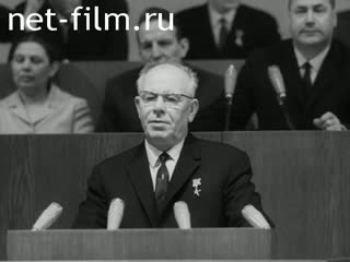 Киножурнал Ленинградская кинохроника 1968 № 12