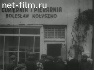 Footage Vilnius after the accession of the Lithuanian army. (1939)