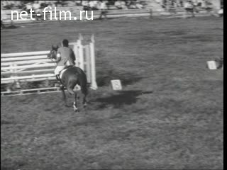 Newsreel Soviet Sport 1973 № 8 At the national championships. Honored coach of the republic. Match of athletes: the USSR - the United States.
