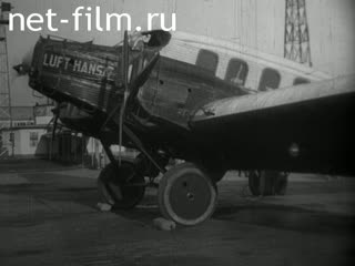 Film Ocean flight "Bremen". (1927)