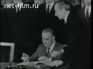 Киножурнал Новости дня / хроника наших дней 1971 № 41