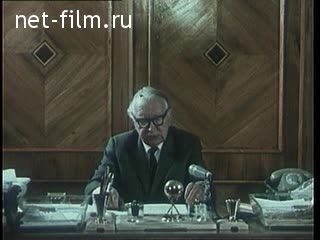 Footage Interview Academician AP Vinogradov. (1970)
