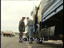 Footage The Moscow roads. (2003)