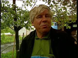 Footage Interview with the head of the border farm. (2002)