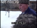 Footage Interview with a veteran of the Great Patriotic War in Grozny. (1990 - 1999)