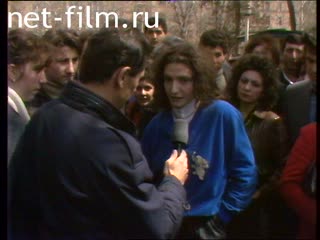 Footage Rallies in Nagorno-Karabakh. (1988)