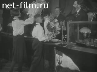 Footage Anniversary of Chelyuskin rescue. (1935)