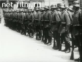 Footage The German occupation of Kiev and the South of Russia in 1918. (1918)