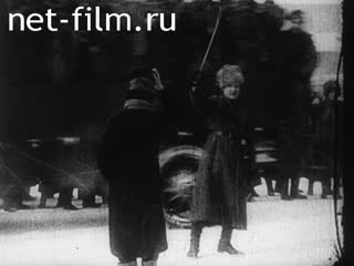 Footage The February Revolution in Petrograd. (1917)