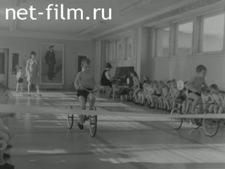 Footage Sports competitions in kindergarten. (1965 - 1970)
