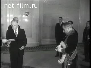 Киножурнал Новости дня / хроника наших дней 1956 № 1