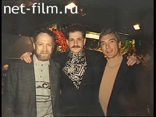 Footage Memories of colleagues about Vladislav Listiev. (1996)