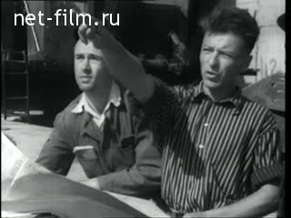 Киножурнал Новости дня / хроника наших дней 1954 № 55