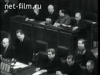 Киножурнал Новости дня / хроника наших дней 1954 № 10