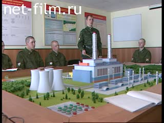 Footage Internal forces of the Ministry of Internal Affairs of the Russian Federation at Smolensk NPP. (2011)