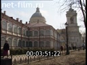 Footage The Alexander Nevsky Lavra in St. Petersburg. (2003)