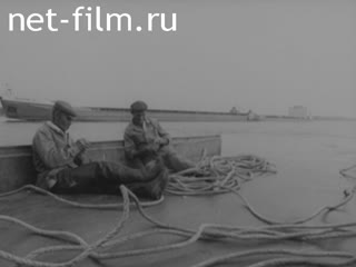 Newsreel Volga lights 1990 № 31 Zone of special control. Composition of the USSR Council of Ministers for the Volga and the Caspian Sea to the music of Alfred Schnittke