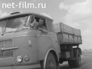 Newsreel Lower Povolzhie 1961 № 31 The success of the Stalingrad grain growers