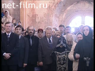 Footage Iosifo-Volotsky stauropegial monastery in the Volokolamsky district of the Moscow region. (2004)