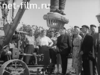 Film Irrigation in the Trans-Volga. (1961)