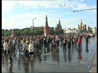 Footage Meeting in Moscow "Russia against terror!". (2004)