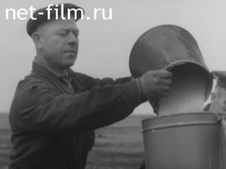 Newsreel Lower Povolzhie 1962 № 39 "Under difficult conditions"