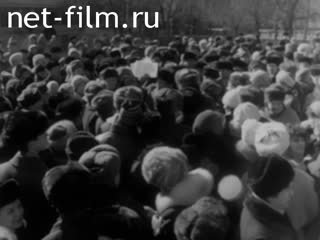 Newsreel Volga lights 1989 № 10 Day of protest