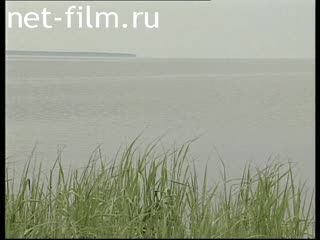 Сюжеты Установка Поклонного креста на Рыбинском водохранилище в Ярославской области. (2005)