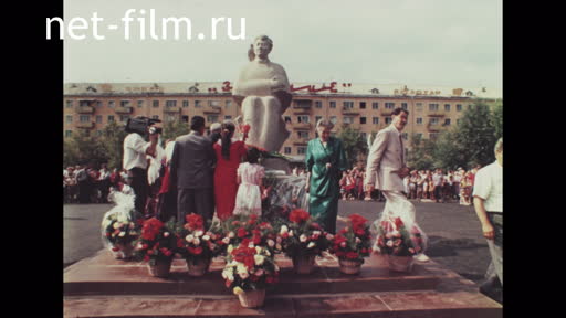 Footage To the 100th anniversary of the birth of Magzhan Zhumabayev. (1993)