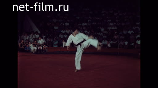 Sports show "Taekwondo" in Alma-Ata. (1991)