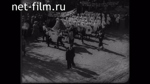 The 15th anniversary of the Kazakh SSR. (1935)