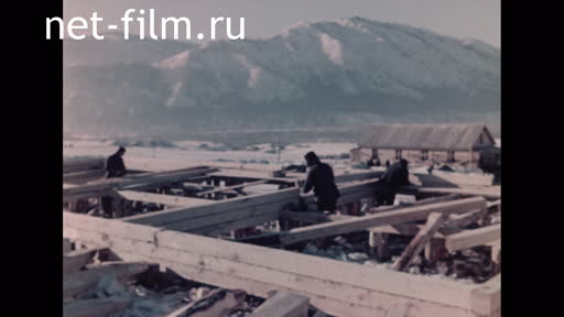 Footage Works at the Tishinsky mine. (1966)