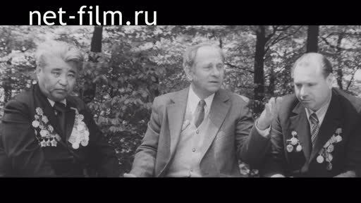 Partisan Kasym Kaisenov in Nizhyn. (1983)