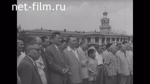 Footage Funeral of Mukhtar Auezov. (1961)