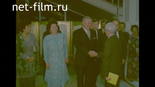 President Nazarbayev N. Visits Malaysia. (1996)